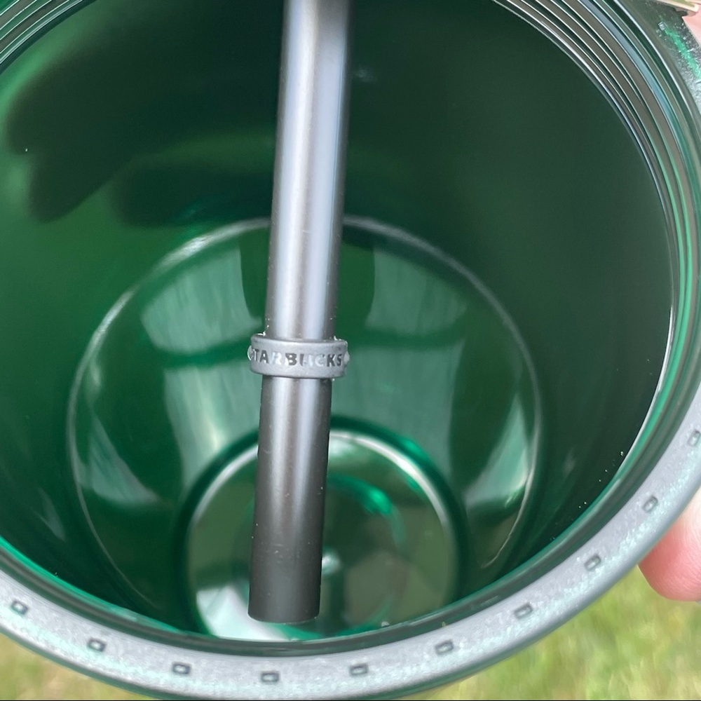 NEW Starbucks Black Matte Grande Tumbler Cold Cup - Picture 7 of 8